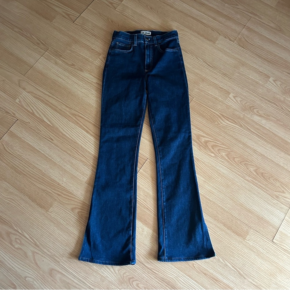 Le Jean by Charlie Gay High Rise Flare Split Leg Jeans Women’s 26